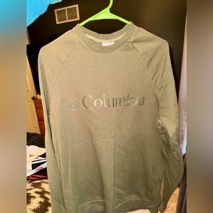 Columbia Green Crewneck Sweatshirt
